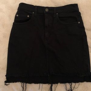 Artizia Black Jean Skirt